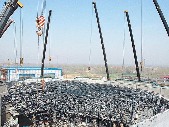 乐山网架高空滑移法