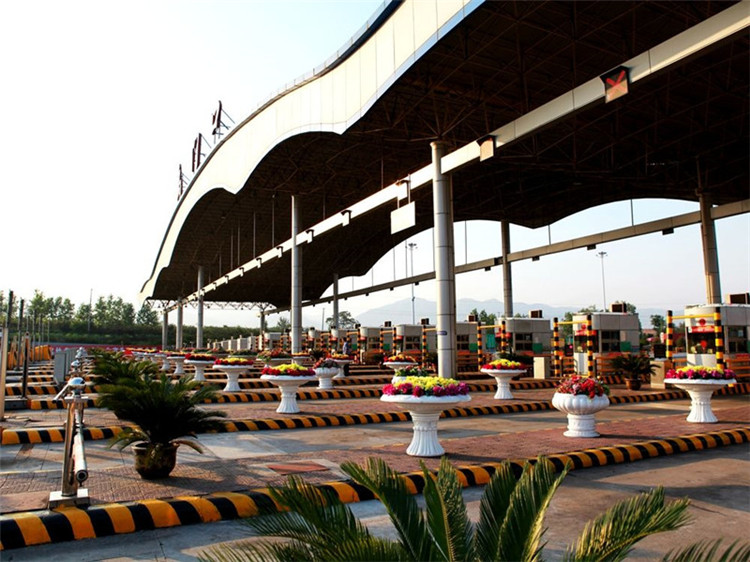 乐山收费站网架